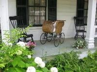 Front porch of Hutchinson House Museum